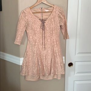 Peach Summer Dress